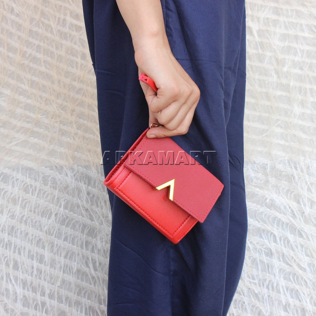 Amazon.com: AnnabelZ Women Wallets Small Bifold Leather Pocket Wallet  Ladies Mini Short Purse (Blue) : Clothing, Shoes & Jewelry